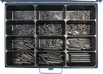 Pièces agricoles - Fasteners - Assort. goup. élast. coff. mét