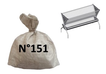 Materiels - Matériel d'élevage - autre - SACHET RATELIER DOUBLIER L.2M