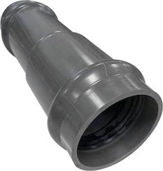 Pièces agricoles - Hydraulique - Manchon de réduction 140x125mm PVC PN10