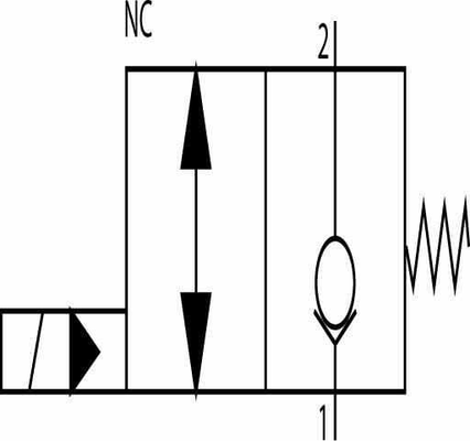 Pièces agricoles - Hydraulique - Valve 2/2 SVP08NCR 24VDC A06