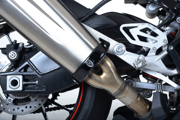 Pièces Quad & Motos - Equipement véhicule - Protection de manchon de silencieux R&G RACING noir BMW S1000RR
