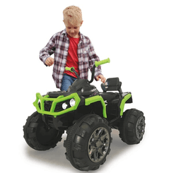 Loisirs - Jouets - Précurseur de quad autoporté vert 12 V