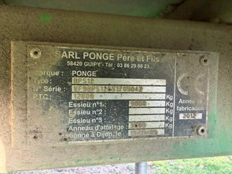 Bétaillère Ponge BPS12 - 5