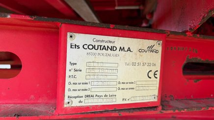 Épandeur à fumier Coutand T555 - 5