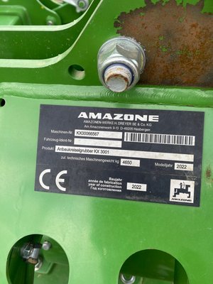 Herse rotative Amazone CULTIMIX KX 3001