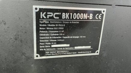 Broyeur de végétaux Colombia PBK1000B - 3