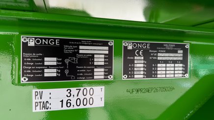 Plateau fourrager Ponge RPX9016 - 2
