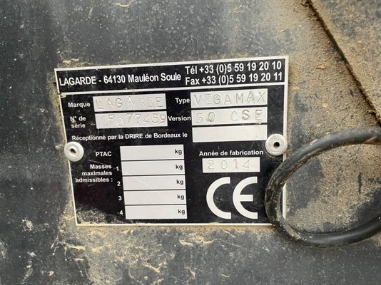 Épareuse Lagarde VEGAMAX2 CSE 50