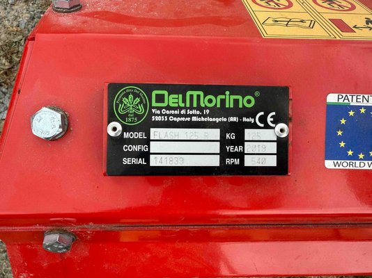 Fraise rotative Del Morino FLASH125
