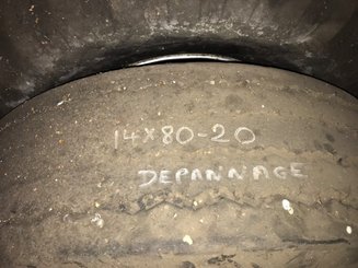 Pneu agricole Michelin 14x80-20 - 1