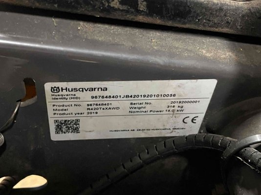 Tondeuse autoportée Husqvarna R420TSAWD