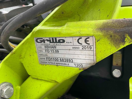 Tondeuse autoportée Grillo FD 13.09