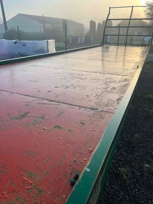 Plateau fourrager Chaumont 9m semi portee