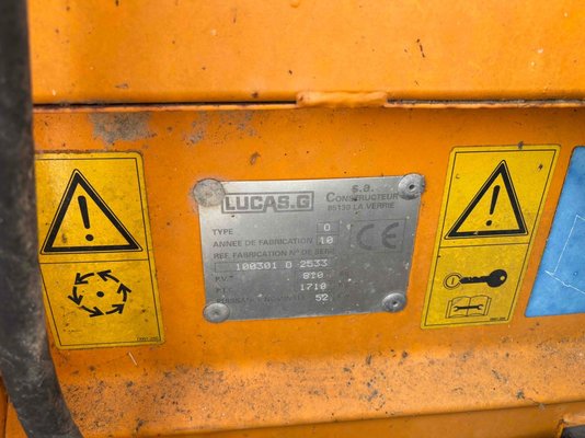 Désileuse Lucas silogrif 2001