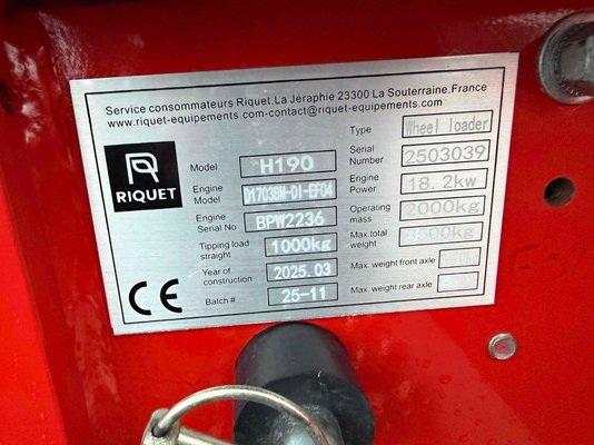 Valet de ferme Riquet HR190
