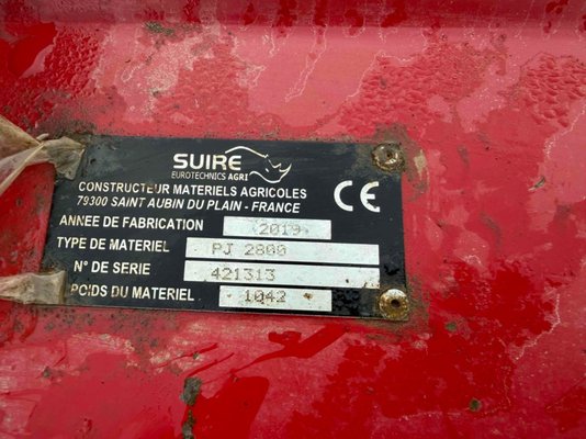 Broyeur à axe horizontal Suire PJ2800