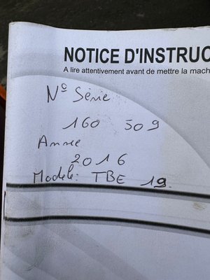 Broyeur d'accotement Kuhn TBE19