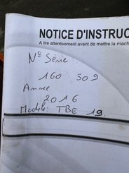 Broyeur d'accotement Kuhn TBE19 - 5