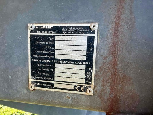 Benne agricole Lambert A 16