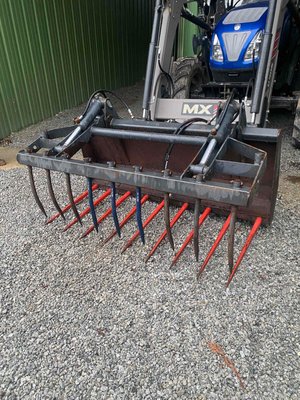 Fourche à fumier Stoll combiné fourche hydrogriffe 1.70 m