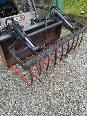 Fourche à fumier Stoll combiné fourche hydrogriffe 1.70 m