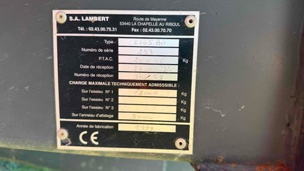 Benne agricole Lambert 14T - 4